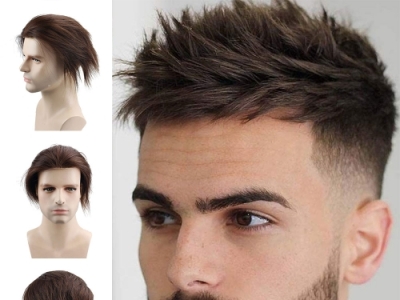 Artificial hair for men