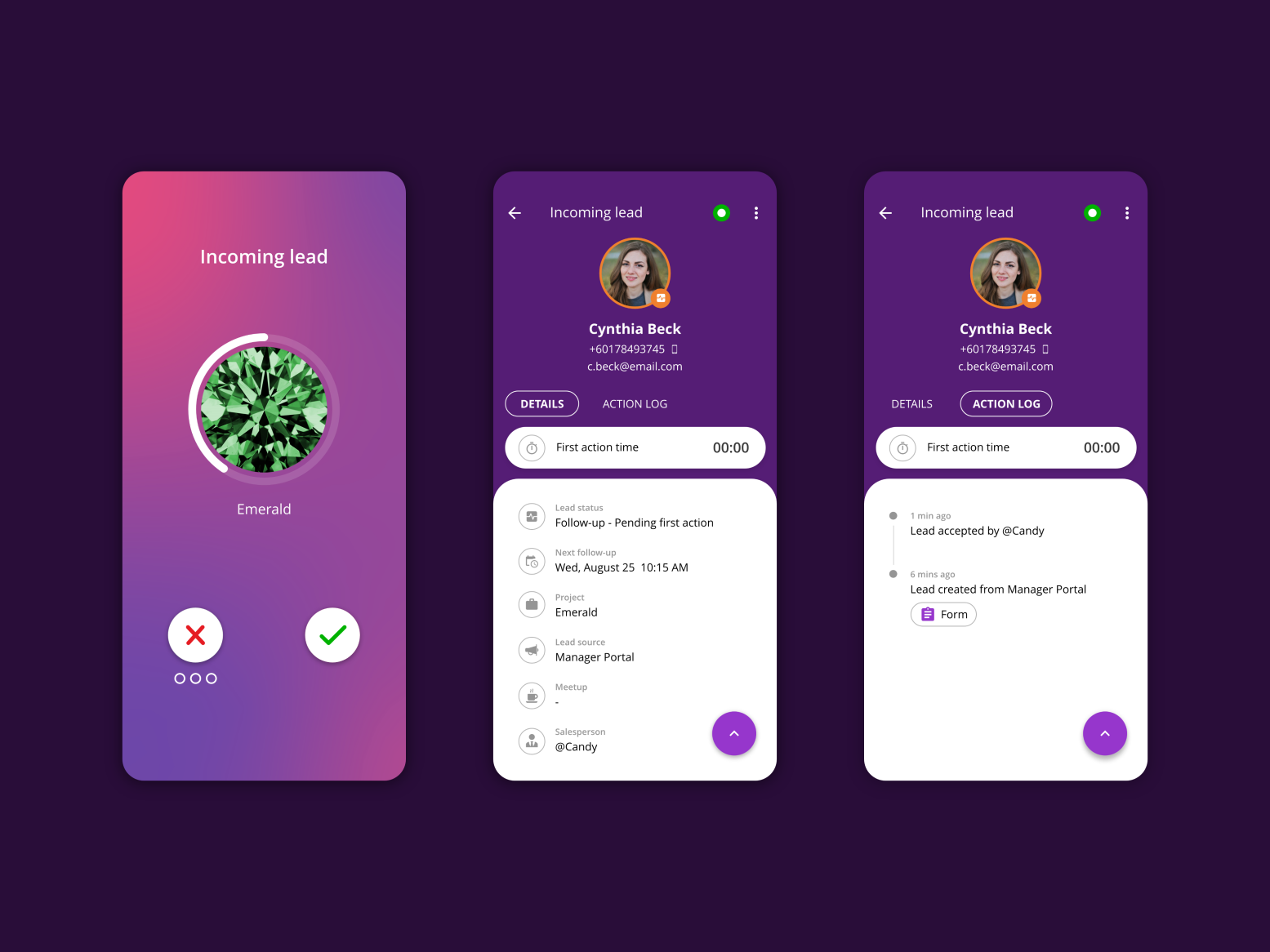 SalesCandy App UI Redesign by Amirah Farhanah on Dribbble