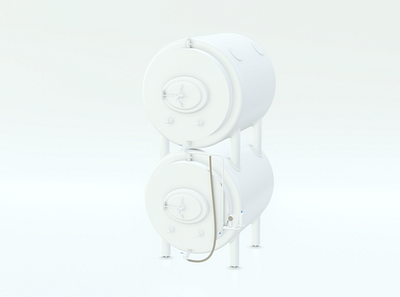 Stacked! 3d blender illustration product shot