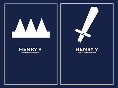 Henry V illustration kids poster shakespeare vector