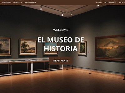 The museum 003 dailyui ui design