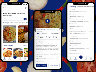 Recipe challenge cooking dailyui design figma productdesign recipe ui ui design ux