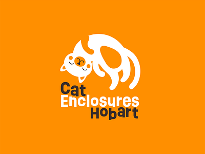 Logo for Cat Enclosures Hobart branding design graphic design illustration logo vector