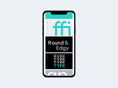 Leta Sans font glyph iphonex letters sans serif type typedesign typeface typography