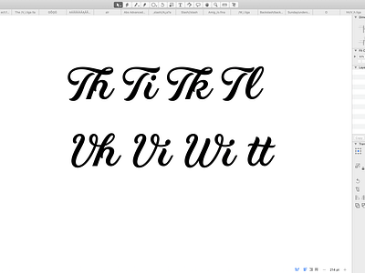 Ligatures Font