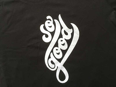 Sogood Shirt lettering shirt