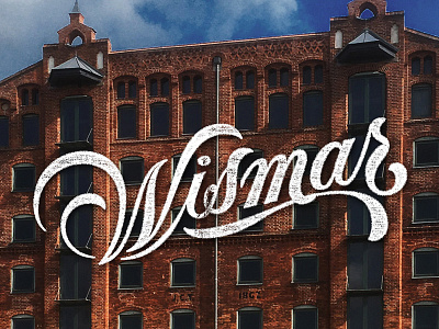 Wismar lettering script