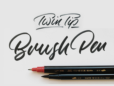 TwinTip Brushpen brush brushlettering lettering