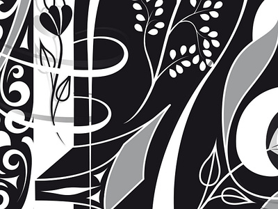 Sneak Peak flourishes illustration lettering script