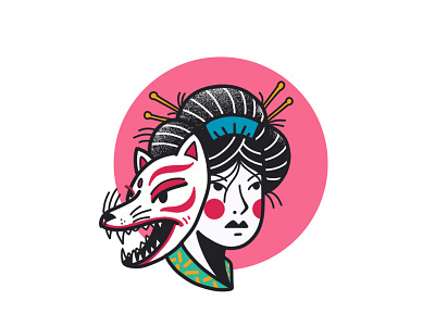 Kitsune Masked Girl