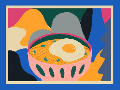 Ramen bowl dish egg hot narutomaki noodle ramen slurp