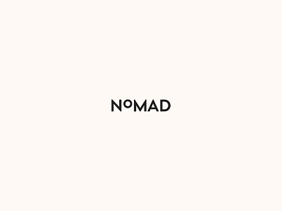 Nomad logo art direction branding logo