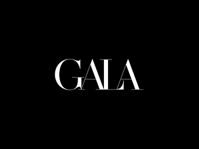 Gala© business logo elegant fashion logo graphic design logo luxury minimalist moda