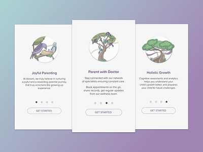 Blossom onboarding