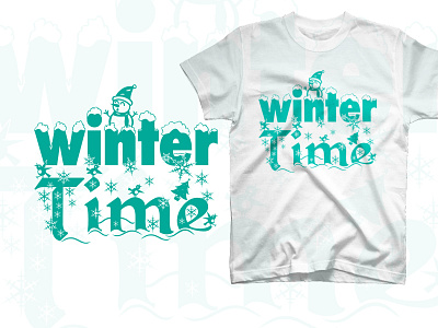 winter time typography t shirt design print t shirt winter is coming