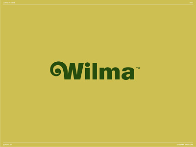 Wilma logo design branding capital w food logo logo design plant w