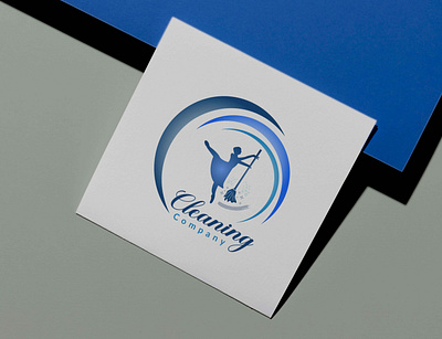 Cleaning company logo branding design graphic design illustration latter mark logo logo logo design typography