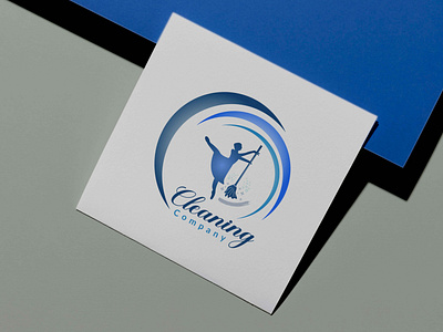 Cleaning company logo