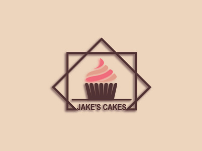 Cup Cakes Business Logo