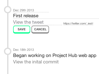 Project Hub css emberjs html nodejs
