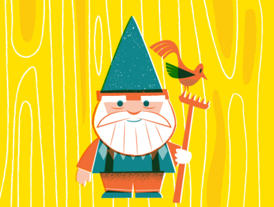 Garden Gnome by Chai DGPH on Dribbble