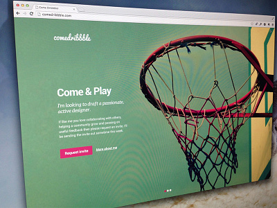 1 dribbble invite left