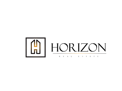 Horizon Real Estate branding design graphic design icon illustration logo typography vector