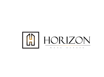 Horizon Real Estate branding design graphic design icon illustration logo typography vector