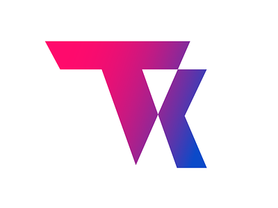 TechKnowlegy branding design icon k letter letter logo t letter tk typography vector