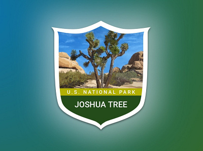 Joshua Tree National Park Badge badge collection reward travel travel app