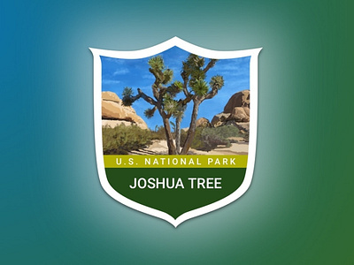 Joshua Tree National Park Badge