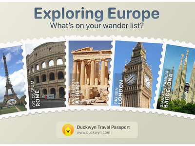 Stamps Across Europe