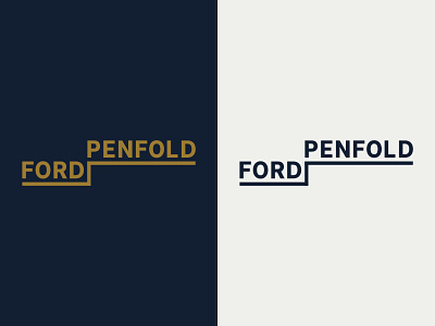 Ford Penfold Logo branding branding design corporate branding corporate design design graphic design identity logo logo design logodesign subterranean typography wordmark