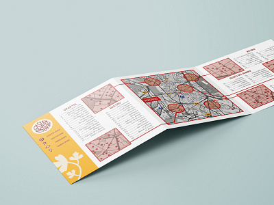 Gastrofestival Map branding design festival logo vector