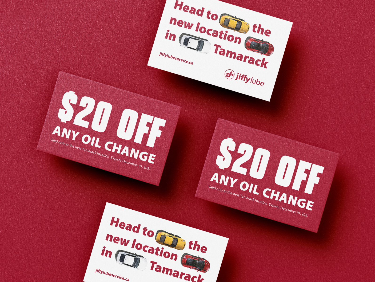 Jiffy Lube Card Design by Katie Lemke on Dribbble