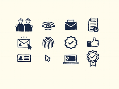 Illustrated Icons – Construction Set