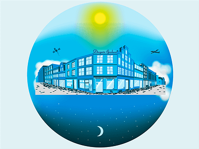 Drogerie Grabner from 2014 animation blue coding day cycle html illustration js logo