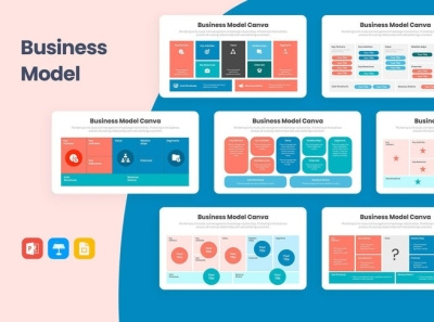 Business Model Canva Infographics