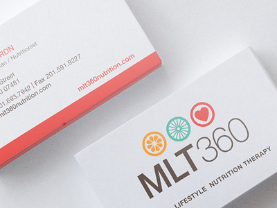 MLT360 Branding & Business Card branding fitness graphic design logo nutrition