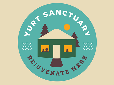 Yurt Sanctuary Logo Design and Branding