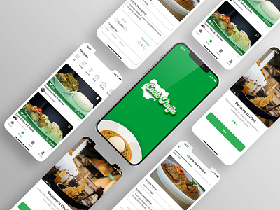 Food Recipe Mobile App adobe xd branding dailyui design figma logo photoshop ui uidesigner uimockup uiux uiuxdesign ux uxdesigner vector