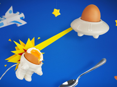 Eggbot & Eggsplorer creativity eggs idea papercraft photography planets space