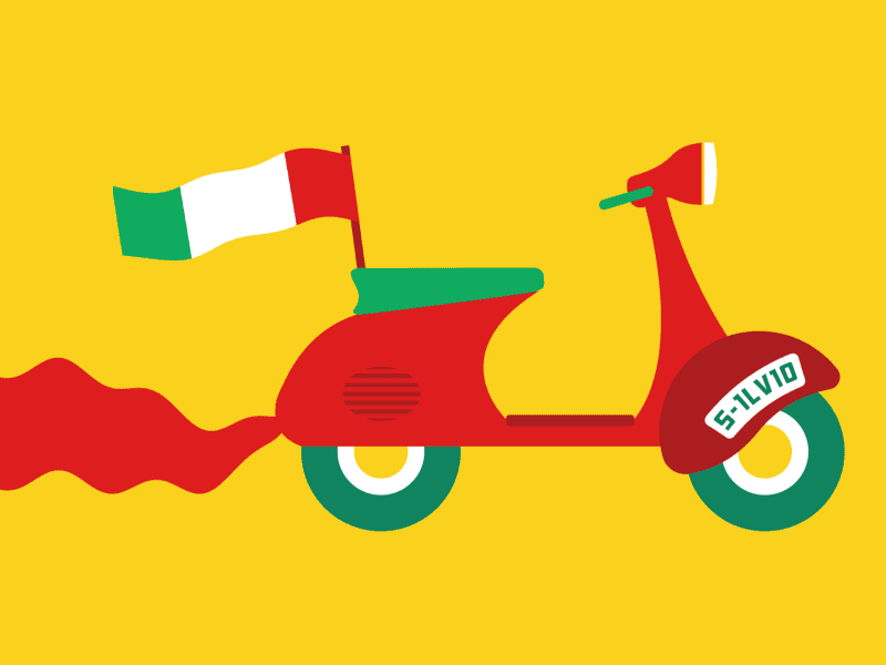 Il Vespino! restaurant bunga bunga italy vespa italian
