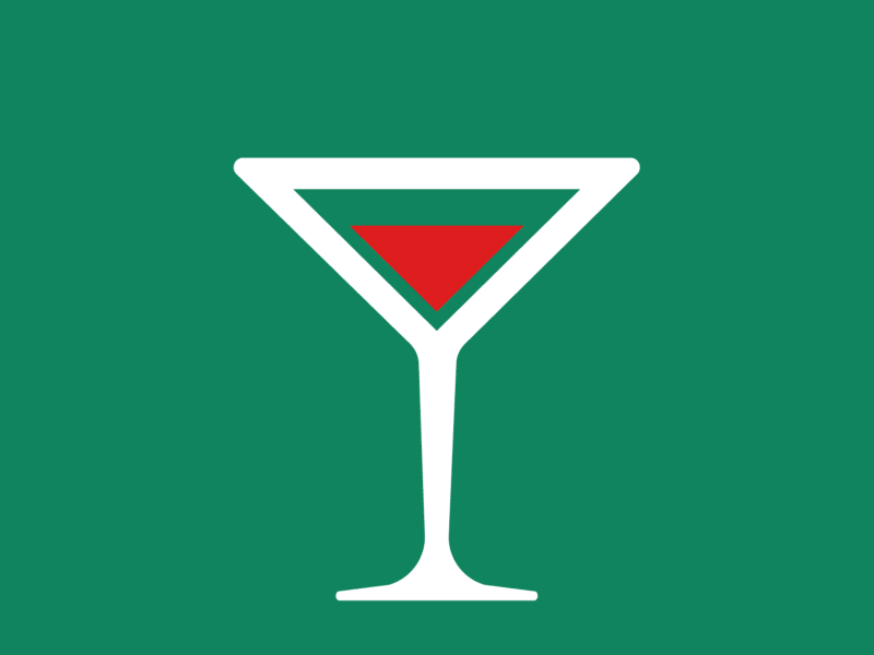 Martini Glass by Chio Romero on Dribbble