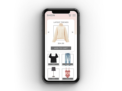 shein ui user experience user interface user interface design ux