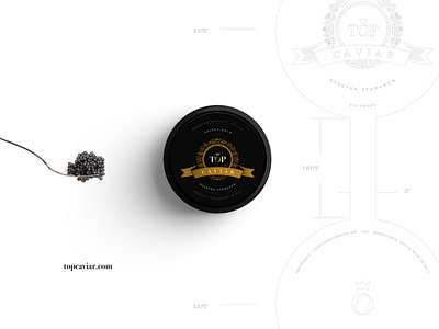 Top Caviar Packaging Design