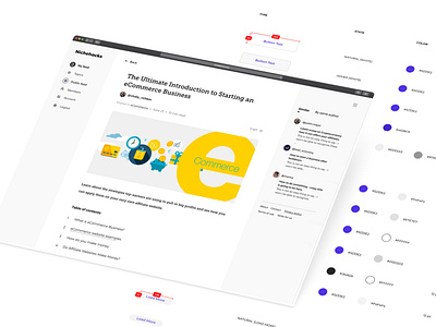 Platform design, design system - Nh branding design system mobile design platform design style guide ui ux