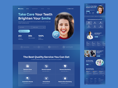 Dental Clinic Landing Page