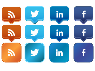 Download Social Bubble bubble download facebook icons linkedin rss social icons twitter