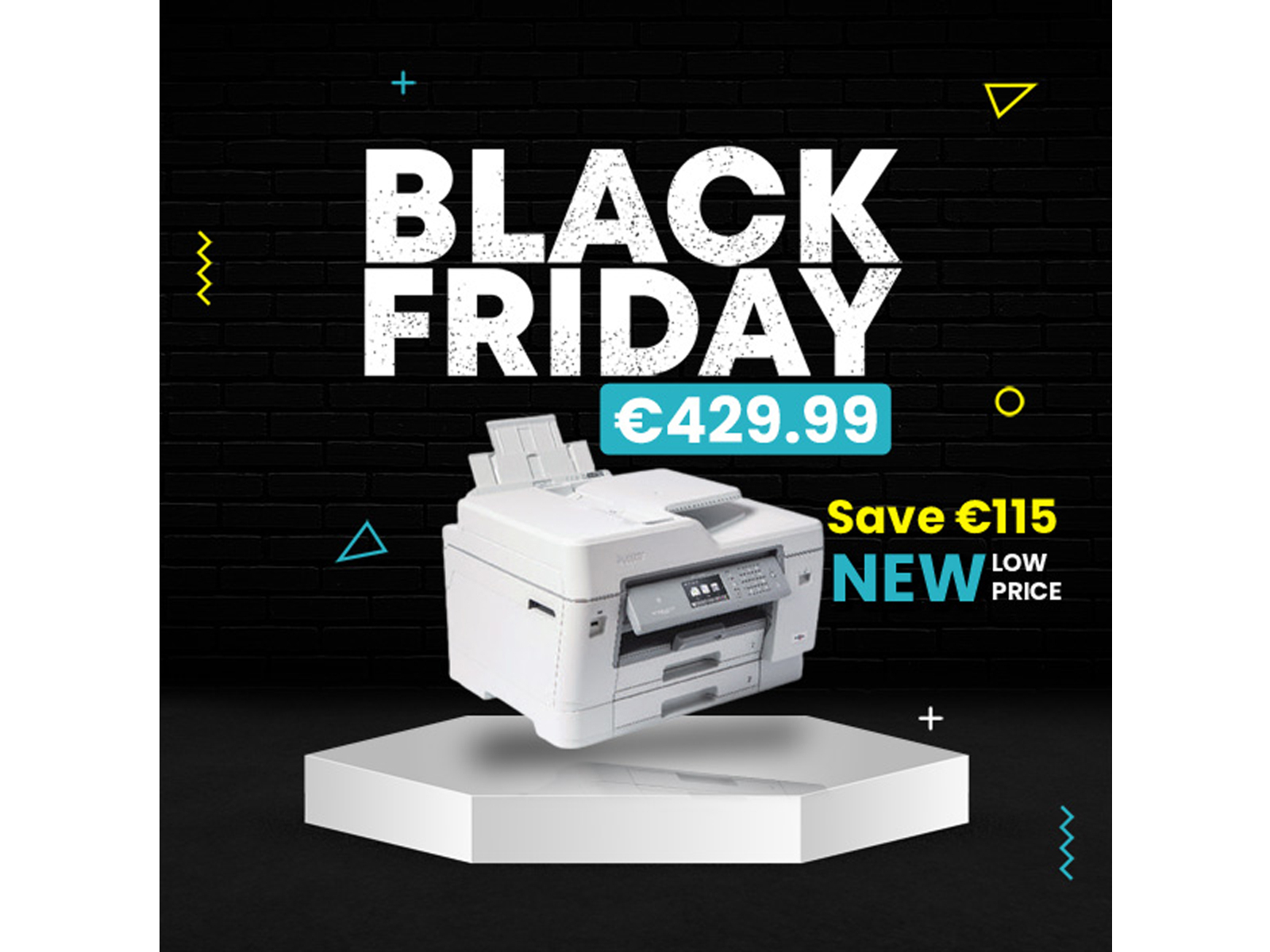 Black Friday Printer Advert by Will Hurley on Dribbble